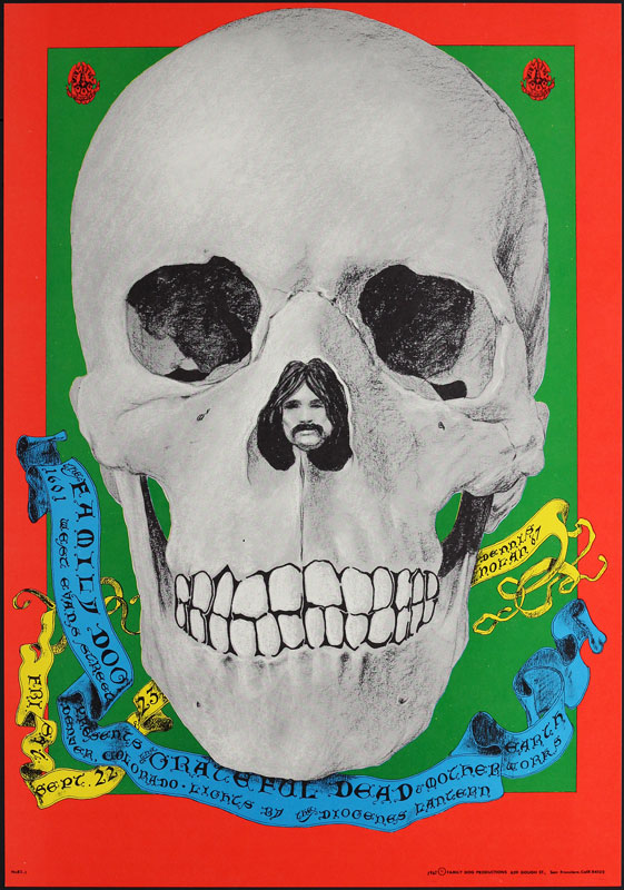 FD # 82-1 Grateful Dead Family Dog Poster FD82