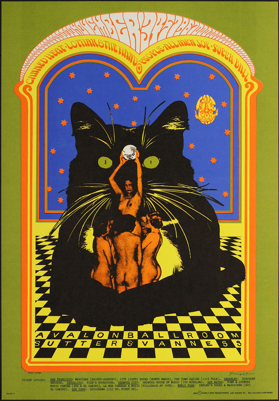 FD # 90-1 Canned Heat Family Dog Poster FD90