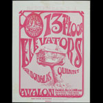 FD # 24-1 13th Floor Elevators Family Dog handbill FD24