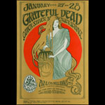 FD # 45-2 Grateful Dead Family Dog Poster FD45