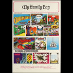 FD # 89-2 Quicksilver Messenger Service Family Dog Poster FD89