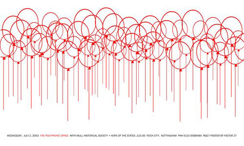 Factor27 Polyphonic Spree Poster
