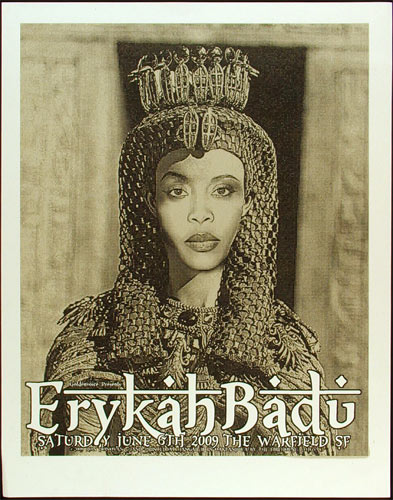 Firehouse Erykah Badu Poster