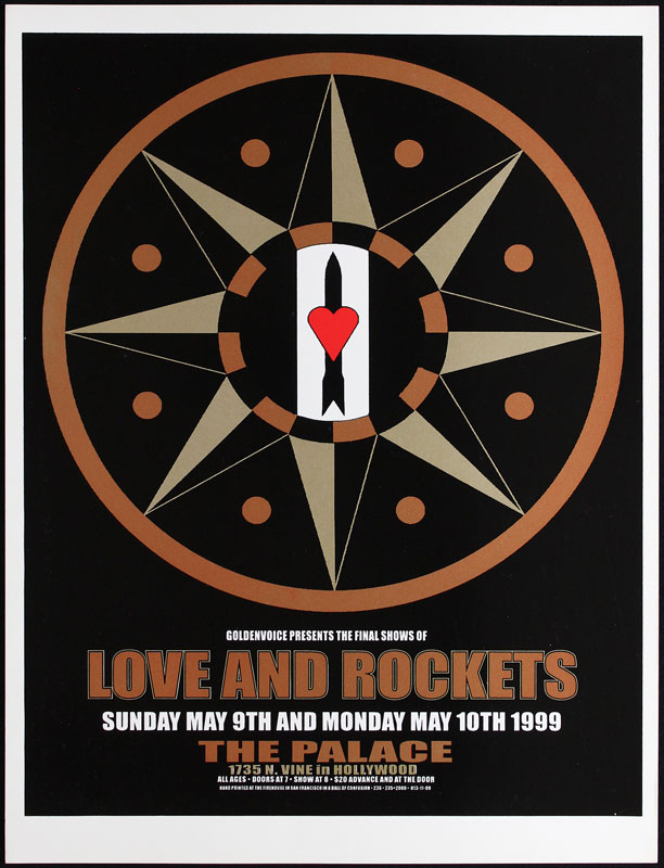 Firehouse Love and Rockets Poster