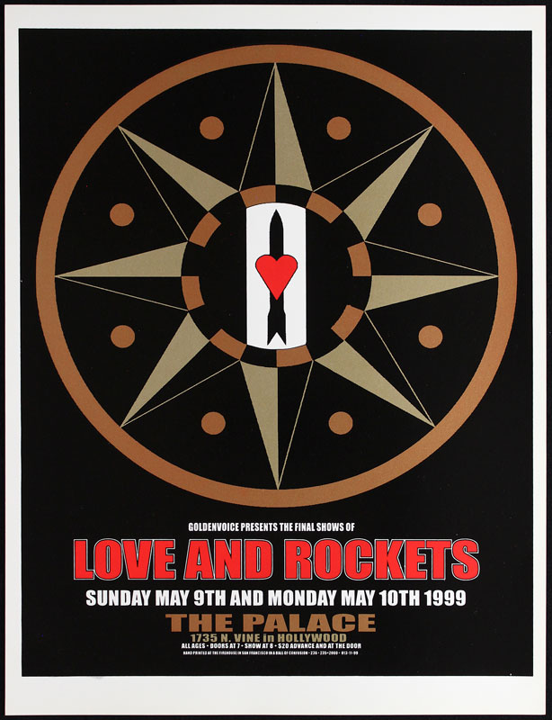 Firehouse Love and Rockets Poster