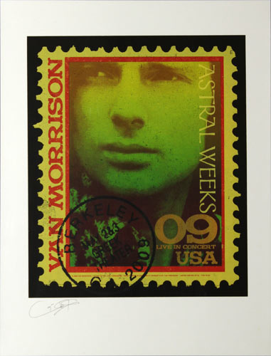 Ron Donovan Van Morrison Astral Weeks Tour Poster