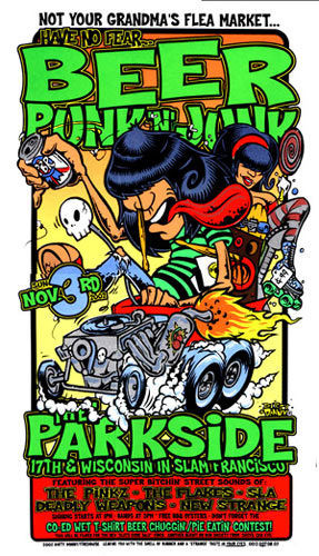 Firehouse Beer Punk 'n' Junk Poster