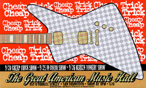 Firehouse Cheap Trick Poster