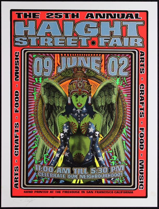 Firehouse Haight Street Fair Poster