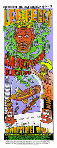 Chuck Sperry - Firehouse Lee Scratch Perry 3 Poster