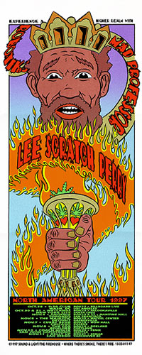 Chuck Sperry - Firehouse Lee Scratch Perry 1 Poster