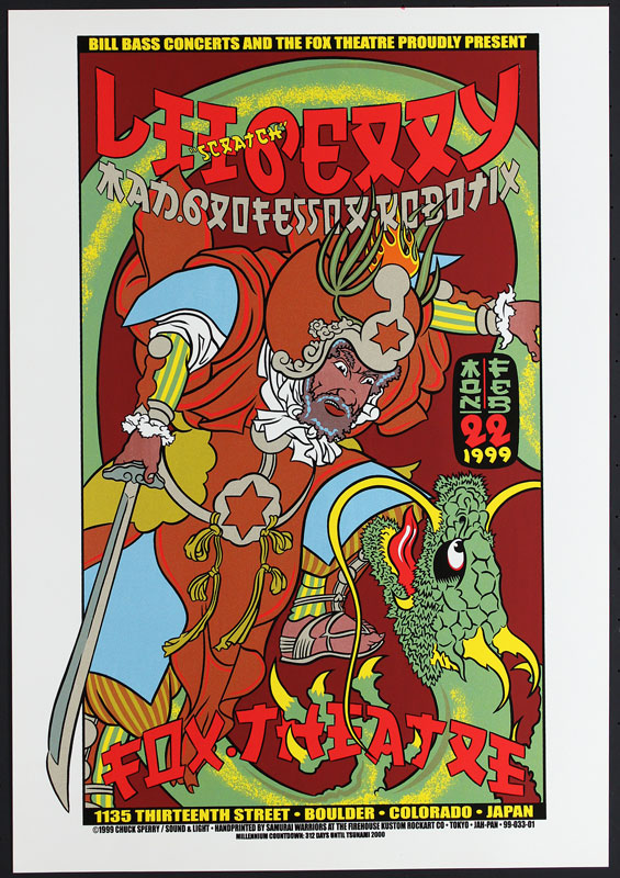Chuck Sperry - Firehouse Lee Scratch Perry 2 Poster