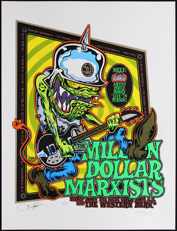 Dirty Donny - Firehouse Million Dollar Marxists Poster