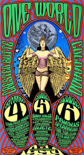 Chuck Sperry - Firehouse One World Festival  Parliament Funkadelic Poster