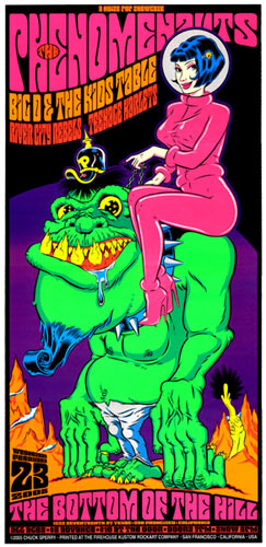 Chuck Sperry - Firehouse Phenomenauts Poster