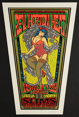 Chuck Sperry - Firehouse Reverend Horton Heat Poster