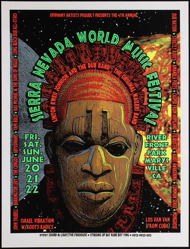 Chuck Sperry - Firehouse Sierra Nevada World Music Festival  Poster