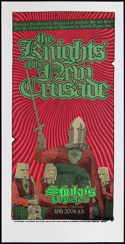 Firehouse Knights Of The New Crusade Poster