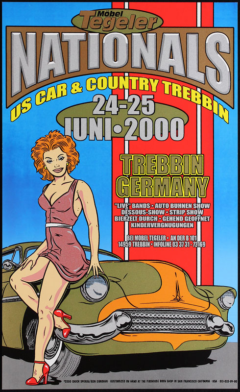 Chuck Sperry - Firehouse Mobel Tegeler Nationals Poster