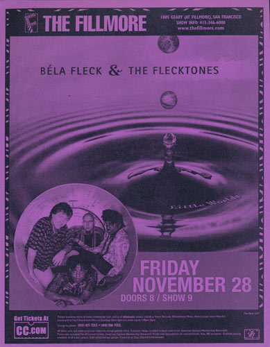 Bela Fleck and the Flecktones Flyer