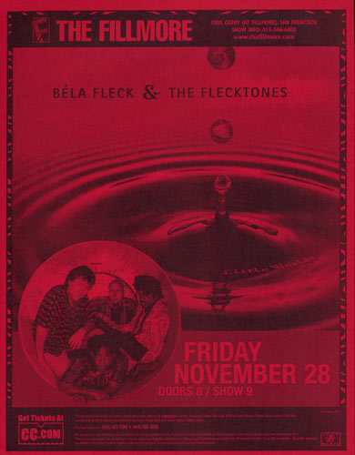 Bela Fleck and the Flecktones Flyer