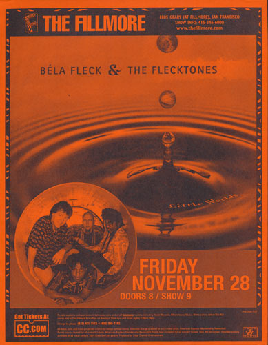 Bela Fleck and the Flecktones Flyer