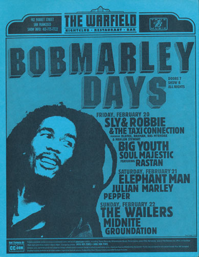 Bob Marley Days Flyer
