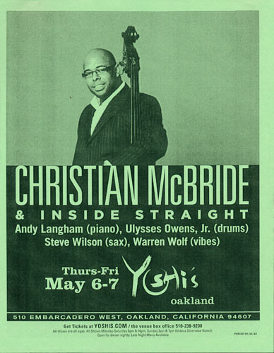 Christian McBride and Inside Straight Flyer