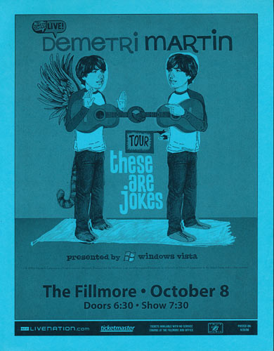 Demetri Martin Flyer