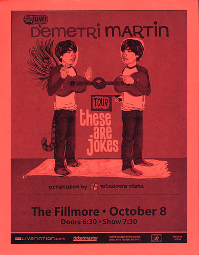 Demetri Martin Flyer