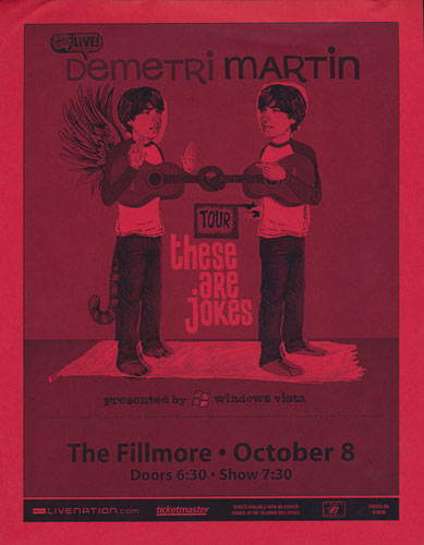 Demetri Martin Flyer