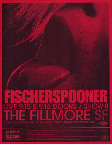 Fischerspooner Flyer