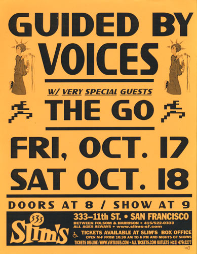 Guided by Voices Flyer