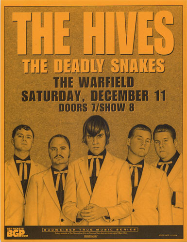 The Hives Flyer