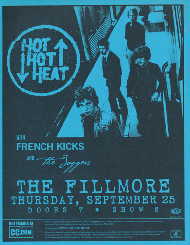 Hot Hot Heat Flyer