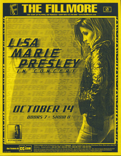 Lisa Marie Presley Flyer
