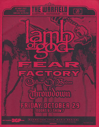 Lamb of God Flyer