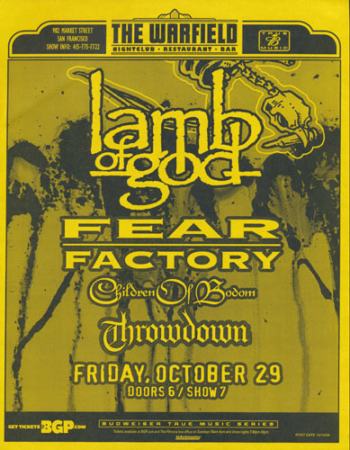 Lamb of God Flyer