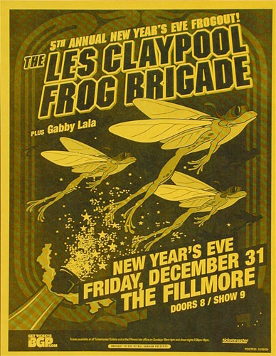 The Les Claypool Frog Brigade Flyer