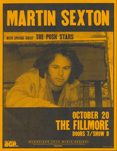 Martin Sexton Flyer