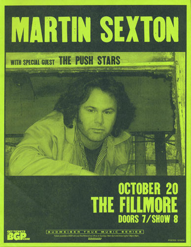 Martin Sexton Flyer