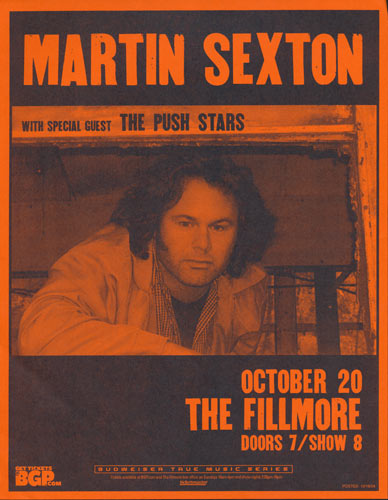 Martin Sexton Flyer