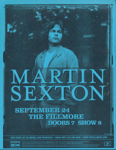 Martin Sexton Flyer