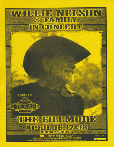 Willie Nelson and Family Flyer