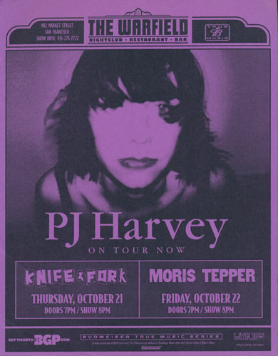 PJ Harvey Flyer