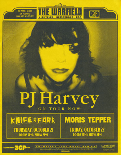 PJ Harvey Flyer