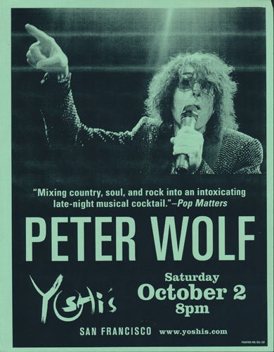 Peter Wolf Flyer