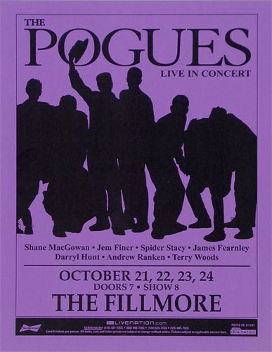 The Pogues Flyer