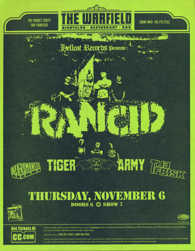 Rancid Flyer