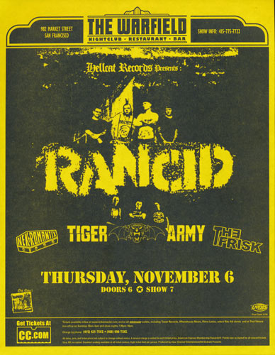 Rancid Flyer